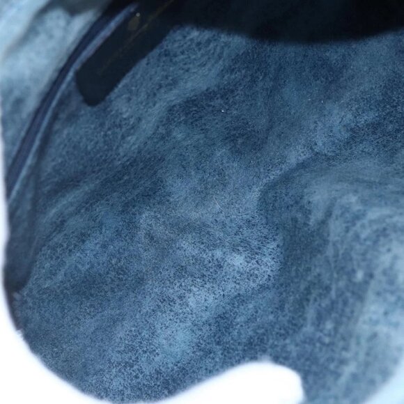 GUCCI GG Supreme Sherry Line Shoulder Bag PVC Navy Gold 72 001 4071 Auth 147721 - Picture 13 of 16